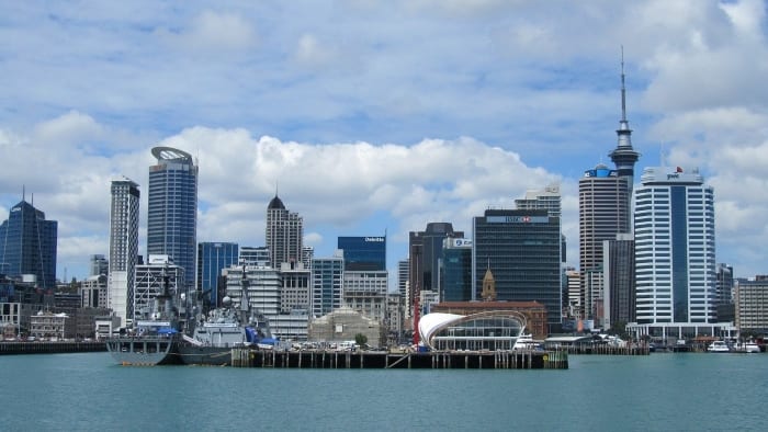 Самый большой город Новой Зеландии