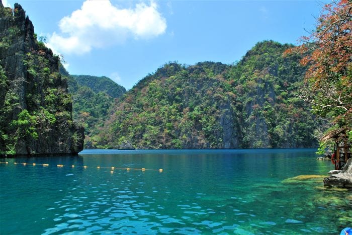 Прекрасное озеро Барракуда, Филиппины