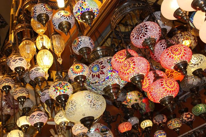 Сувенир лампа из Турции