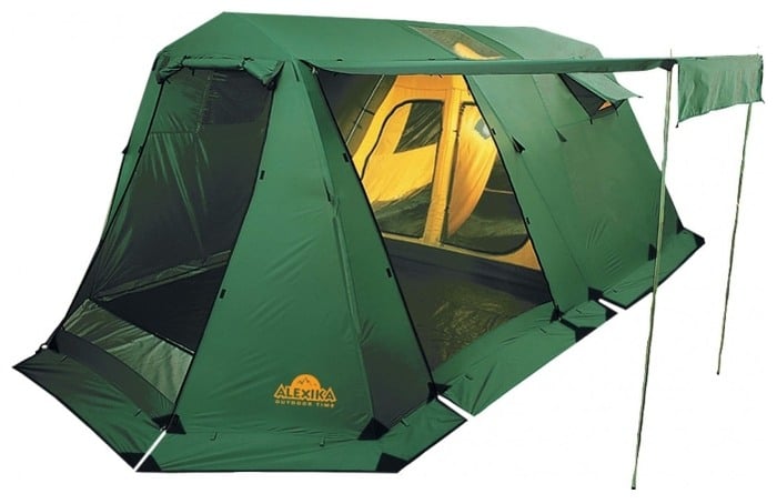 большая кемпинговая палатка alexika